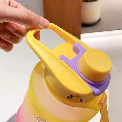 Colorsful plastic body water bottle Myle Cart