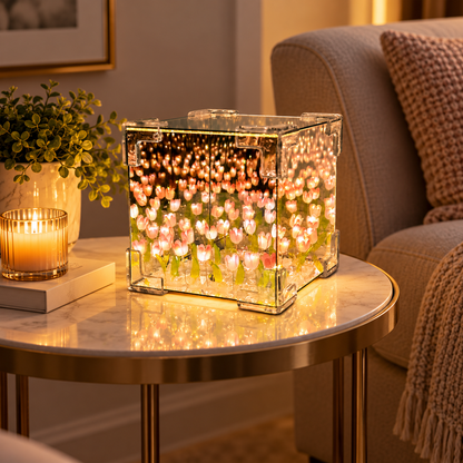 Beautiful led 3D Tulip led lamp