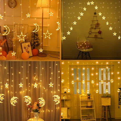 Curtain lights in different designs and style Myle Cart