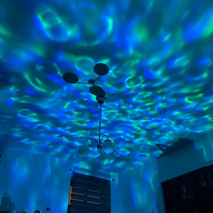 Galaxy Ocean Wave Light Projector