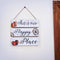 This is my happy place wooden step hanging home decoration hanging