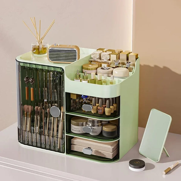 Multi-Compartment Cosmetic Organizer