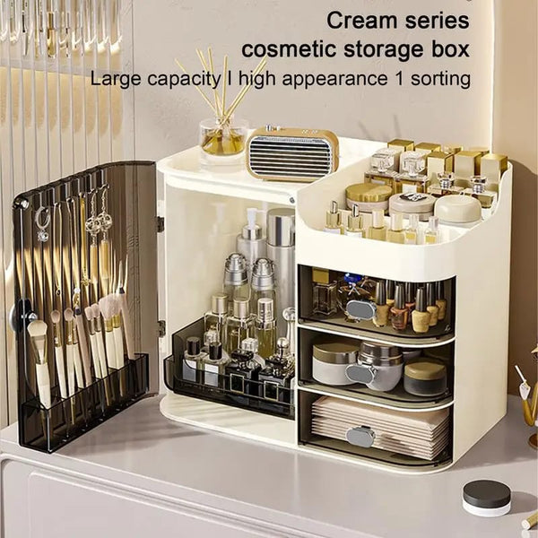 Multi-Compartment Cosmetic Organizer