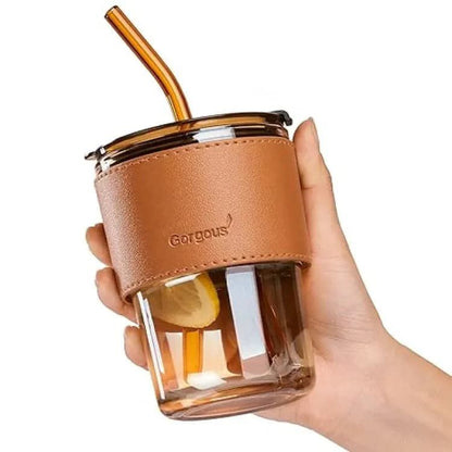 Creative Coffee Mug with Straw