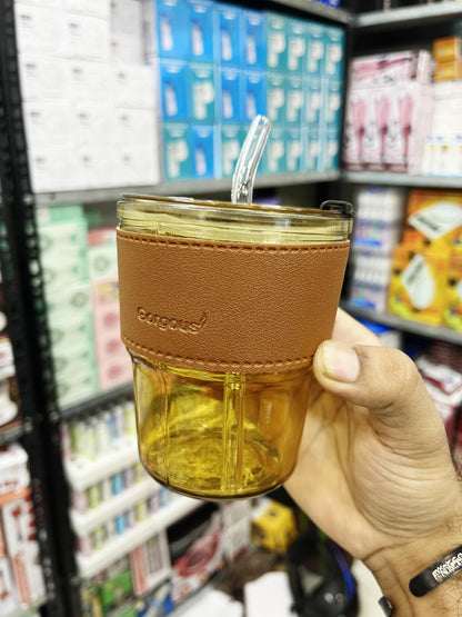 Creative Coffee Mug with Straw