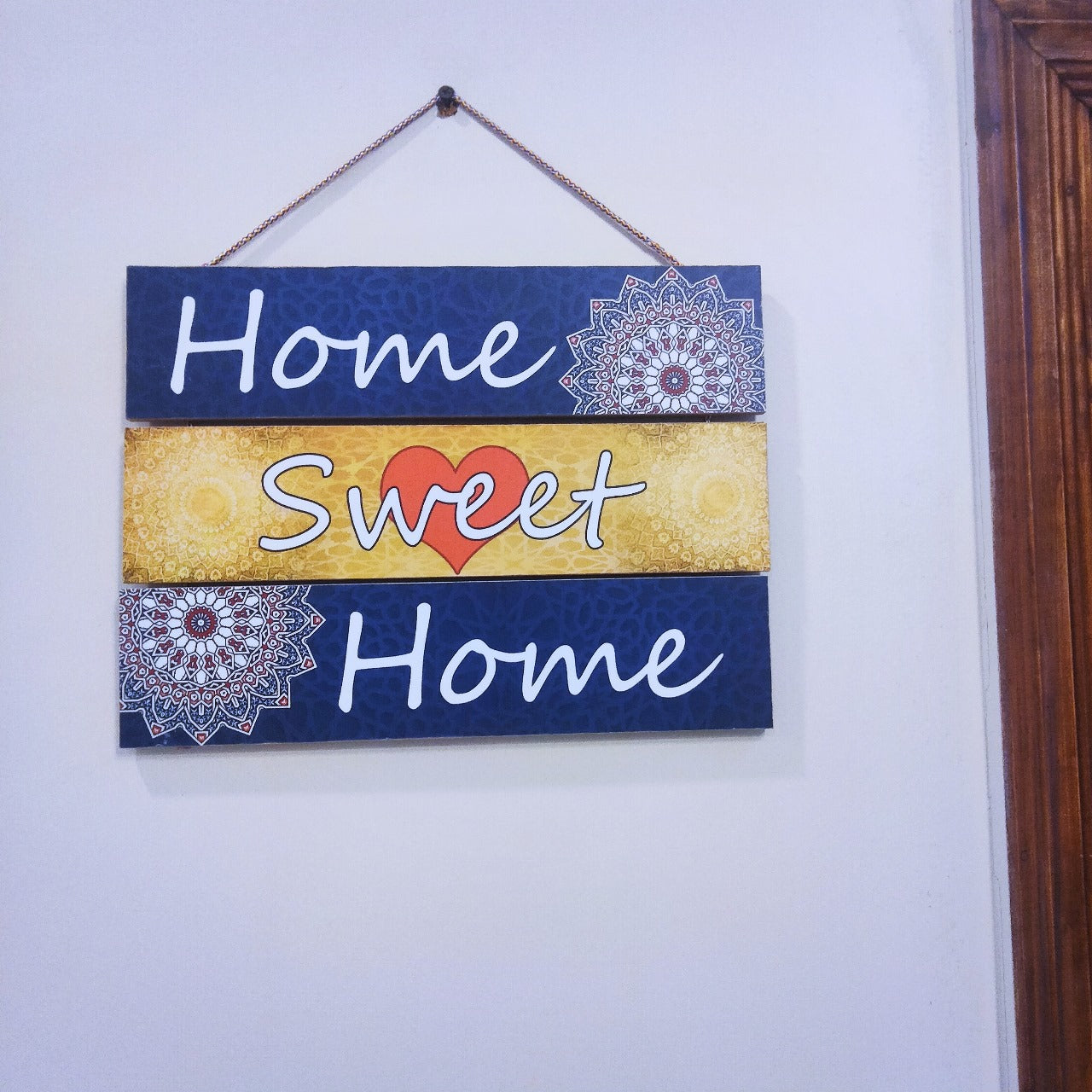 Home sweet home wall hanging - wall decoration hanging