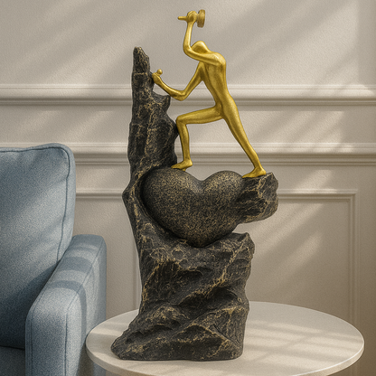 Modern Resin Sailboat and Artistic Sculpture Pakistan | 19cm Decor
