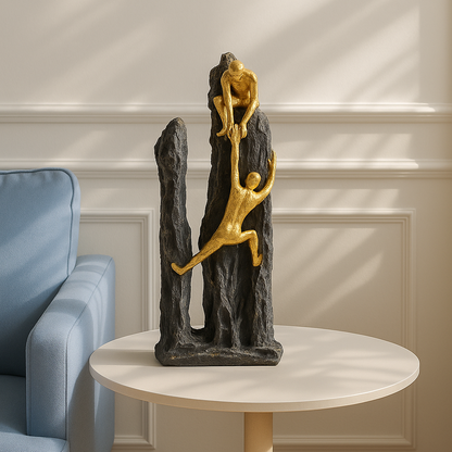 Modern Resin Sailboat and Artistic Sculpture Pakistan | 19cm Decor