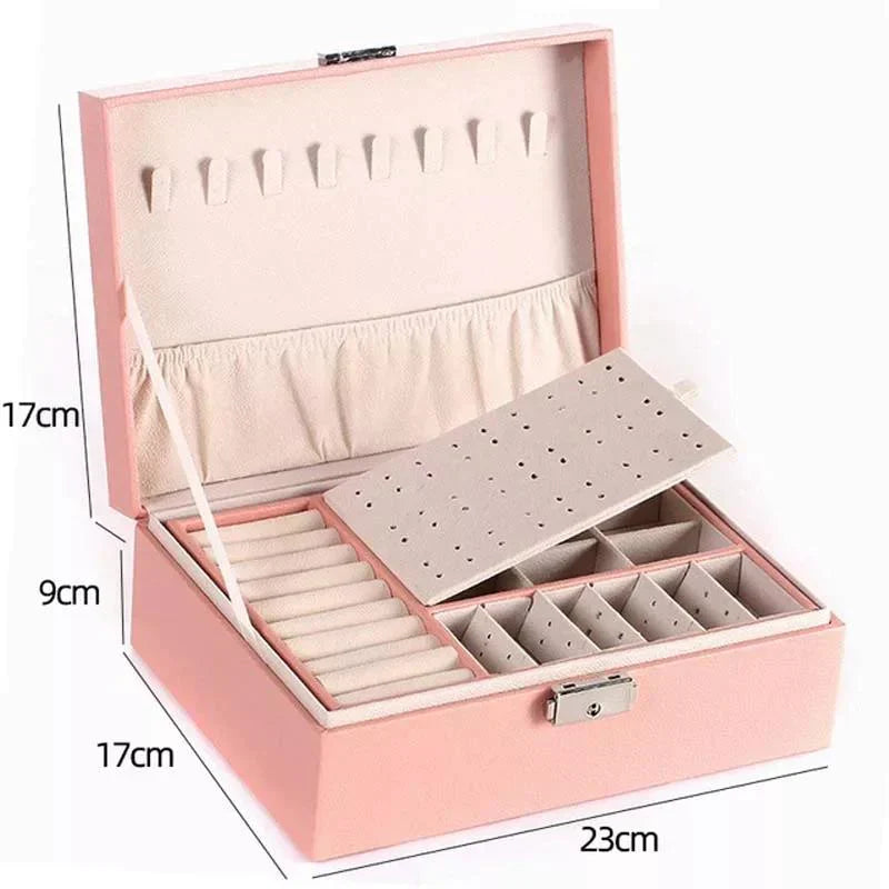 Best quality wooden jewelry boxes. Dustfree jewelry organizer with high quality faux leather. Myle Cart