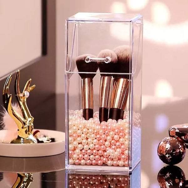 Pearl brush holder with pearls Myle Cart