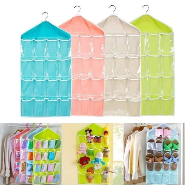 16 pocket hanging item organizer Myle Cart