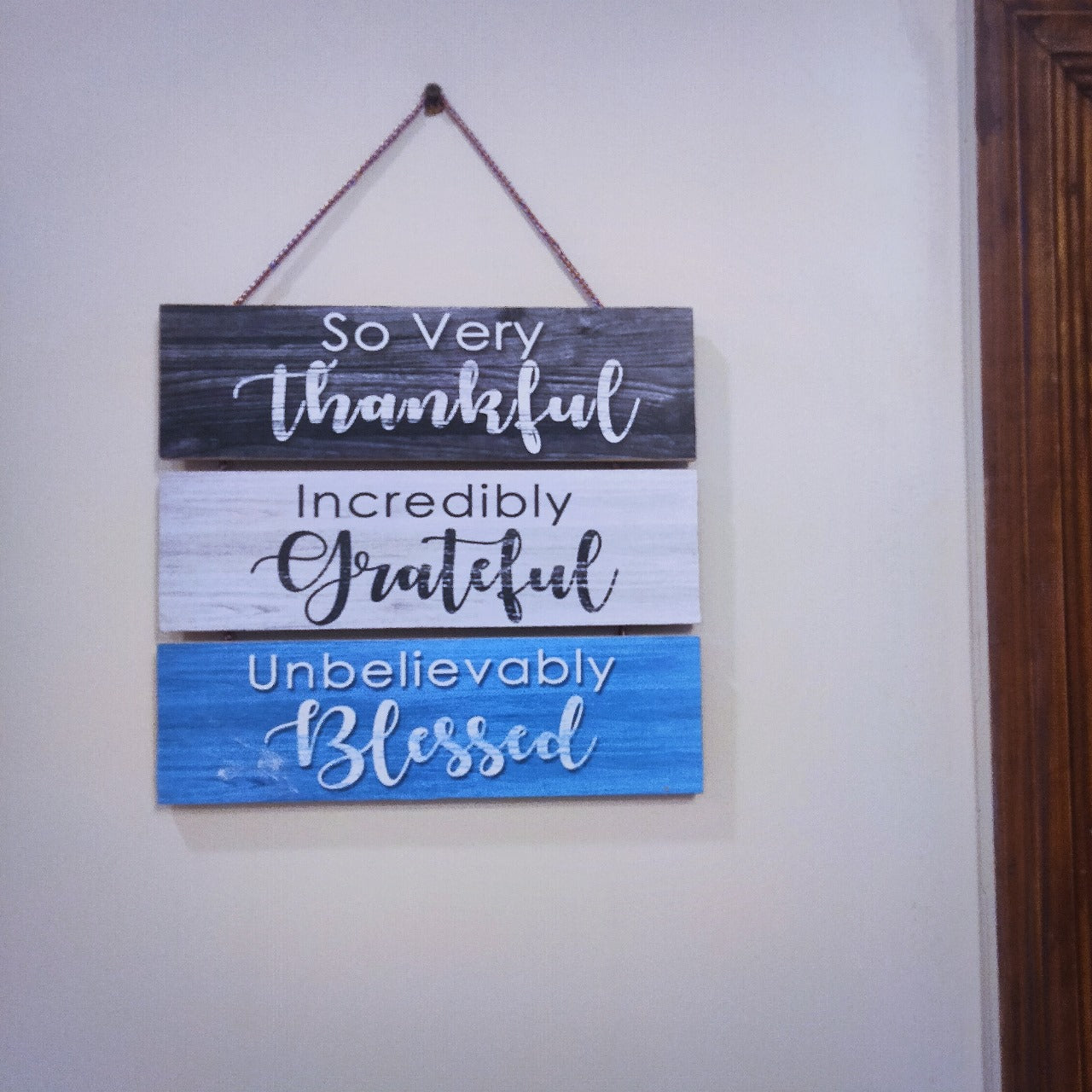 Blessing quotation hanging - wall decoration hanging steps